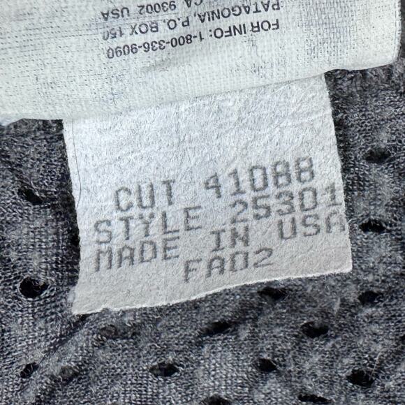 VINTAGE Patagonia Jacket Men’s M Gray 25301 Regulator R3 Radiant USA Fleece r310 - Picture 10 of 11